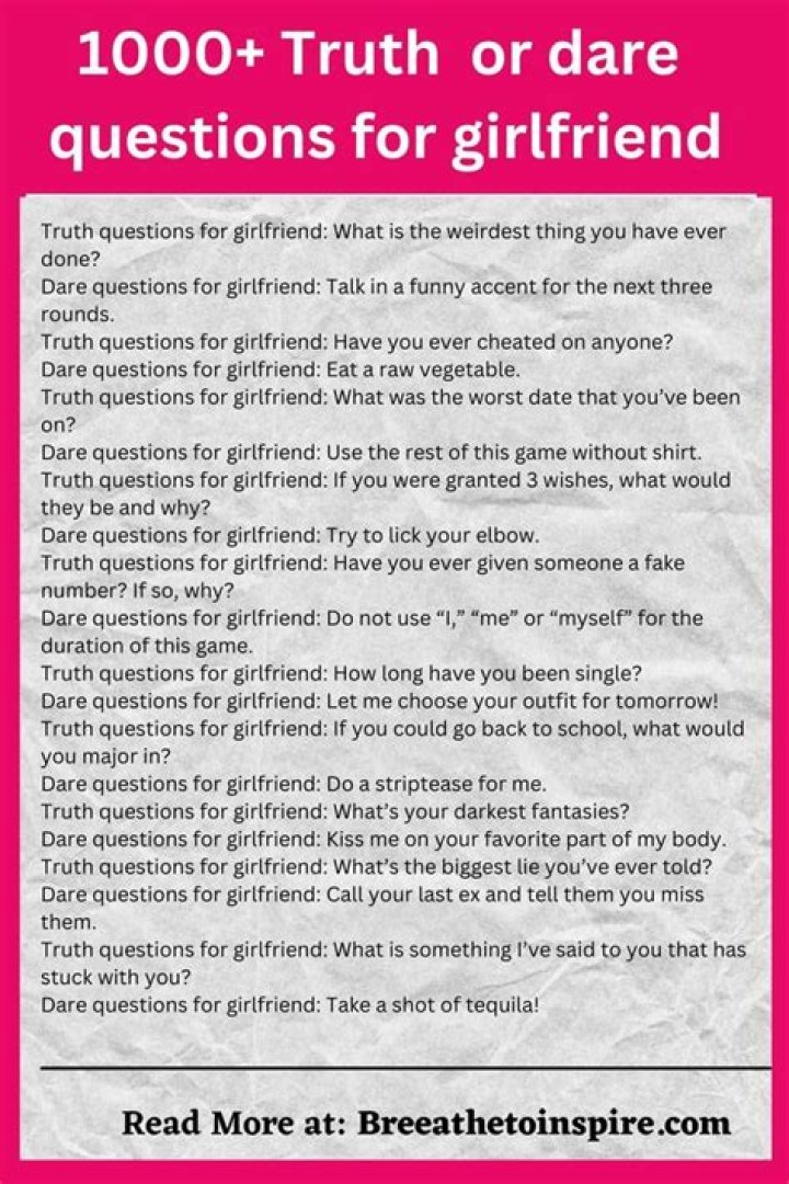 How do you know if your girlfriend is telling the truth?