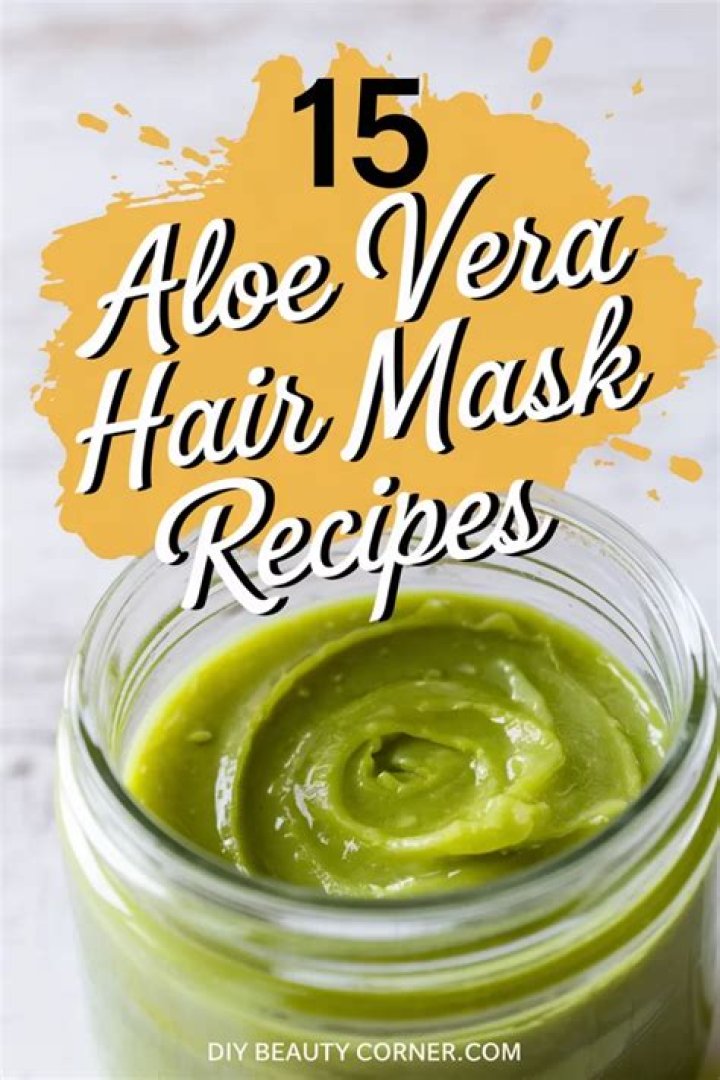 How do you make a aloe vera hair mask?