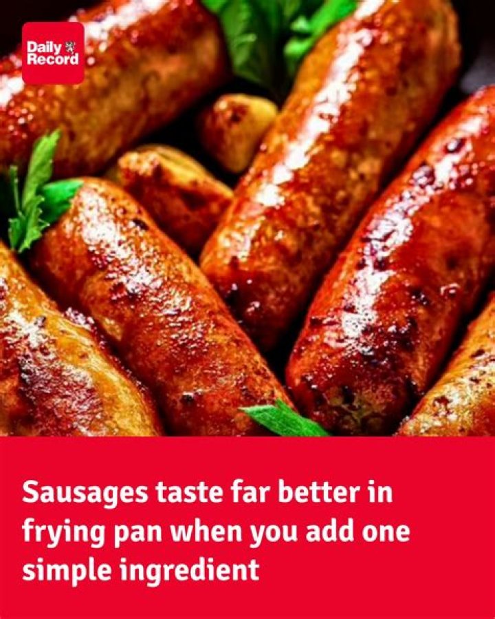 How do you make cheap sausages taste better?