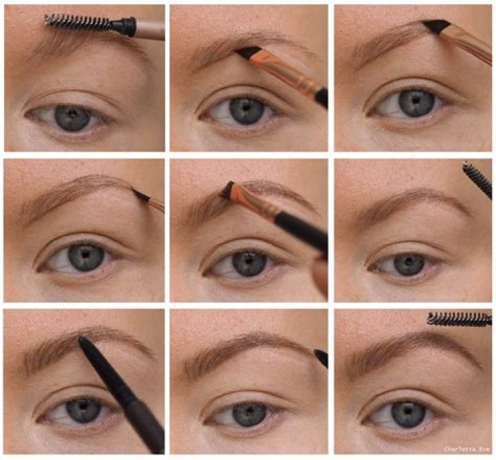 How do you make eyebrows look thicker?