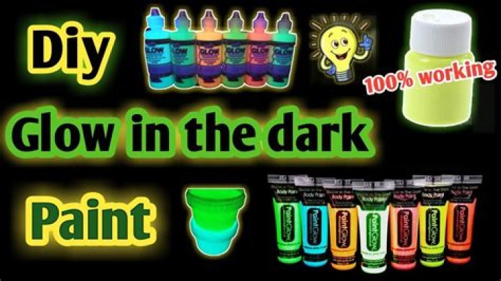 How do you make glow in the dark bottles?