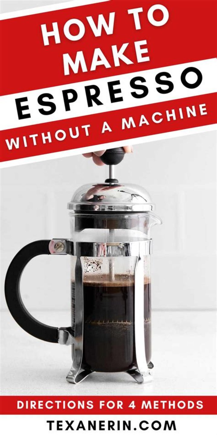 How do you make illy coffee without a machine?