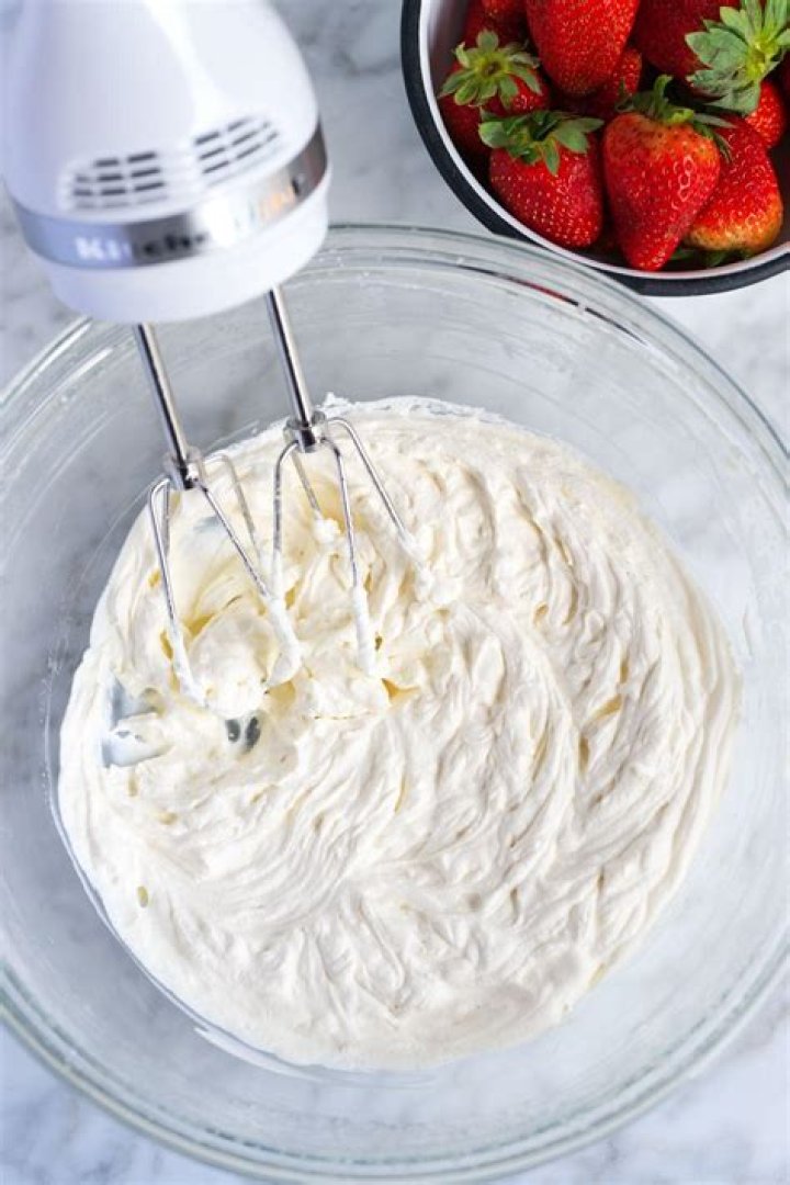 How do you make whipped cream thicker?