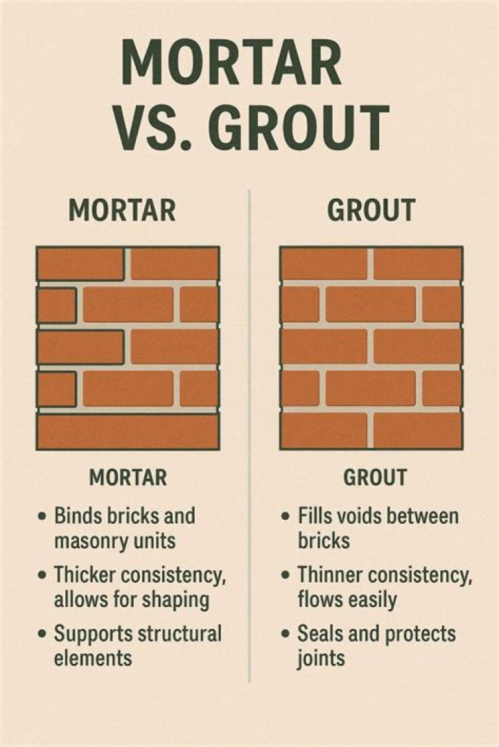 How do you nail into mortar?