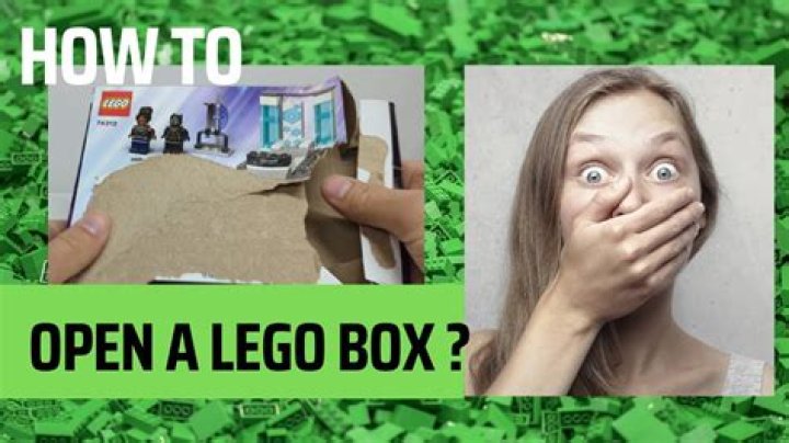 How do you open a box without ripping it?