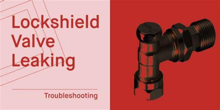 How do you open a lockshield valve?