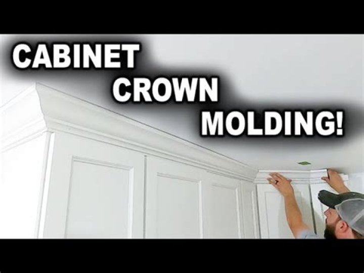 How do you paint crown molding?