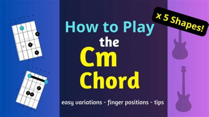 How do you play CM on guitar?