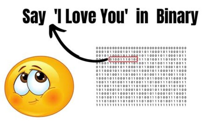 How do you say love in binary?