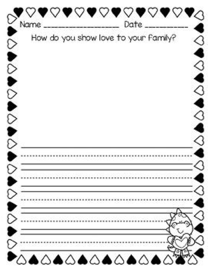 How do you show love to your family?