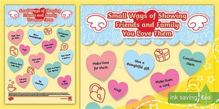 How do you show love to your parents?