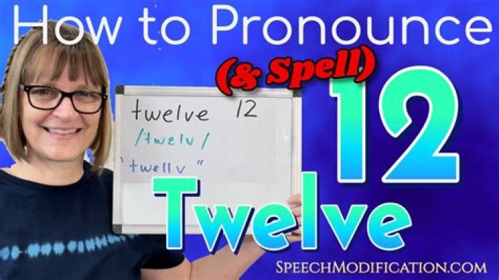 How do you spell 12 in word?