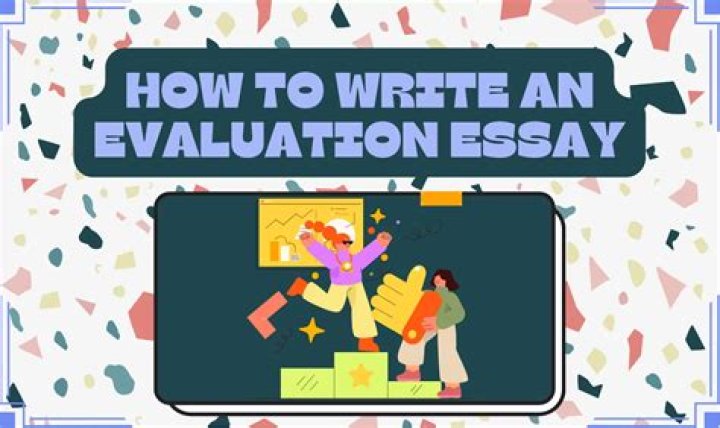 How do you start an evaluation essay example?