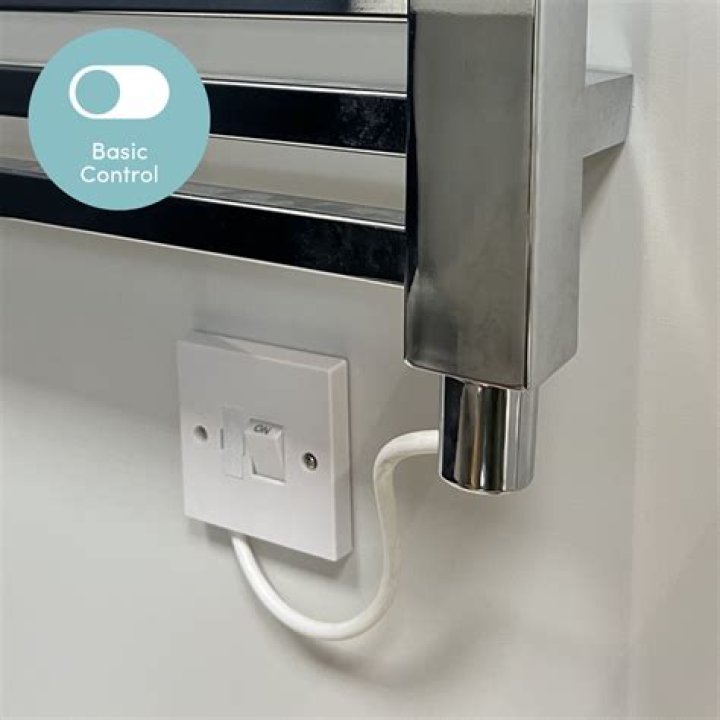How do you turn on a electric towel rail?