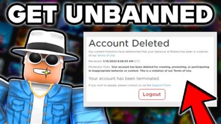 How do you unban someone on Roblox?