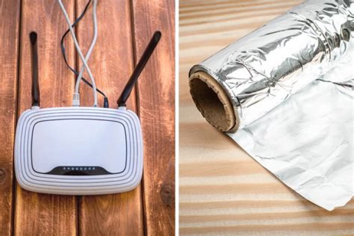 How do you use Aluminium foil for Wi-Fi?