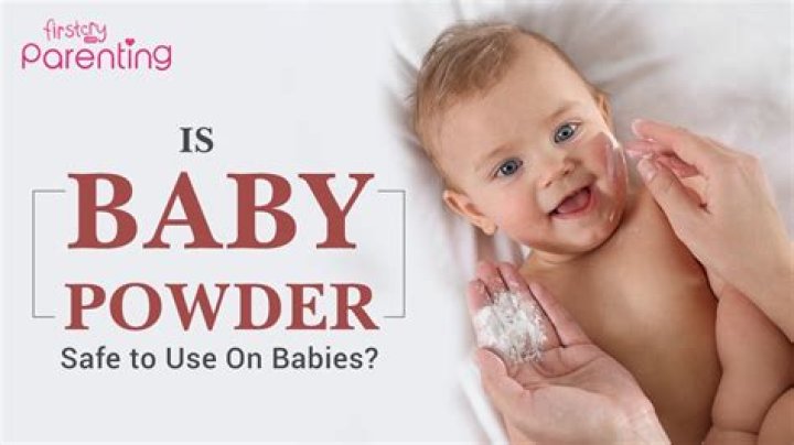 How do you use baby powder on your thighs?