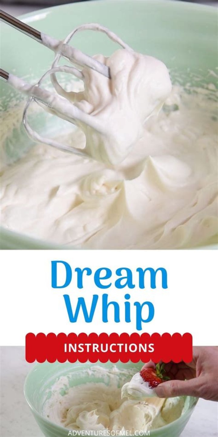 How do you use Dream Whip?