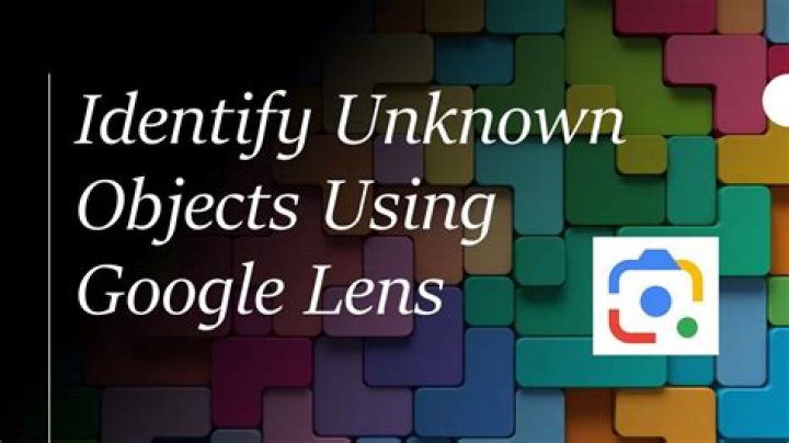 How do you use Google to identify an object?