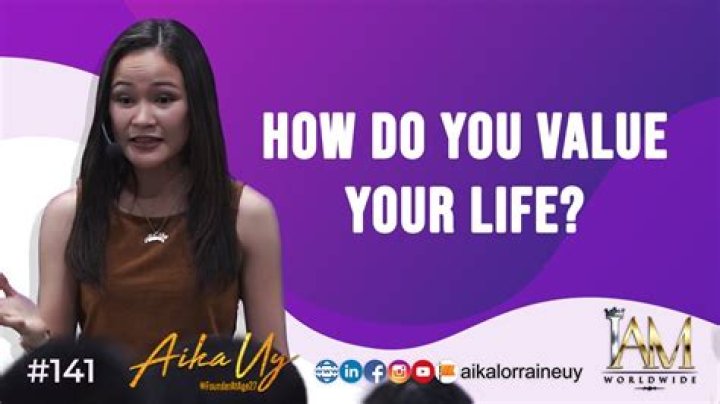 How do you value your life?