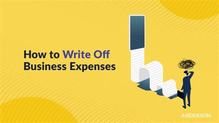 How do you write off work expenses?