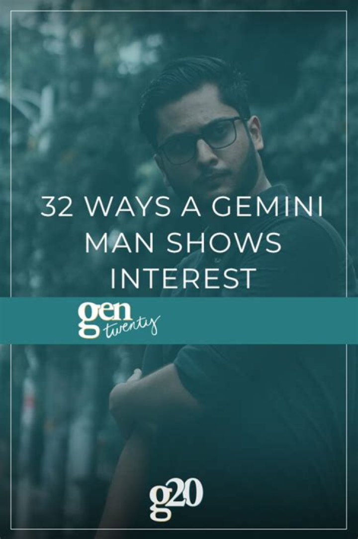 How does a Gemini show interest?