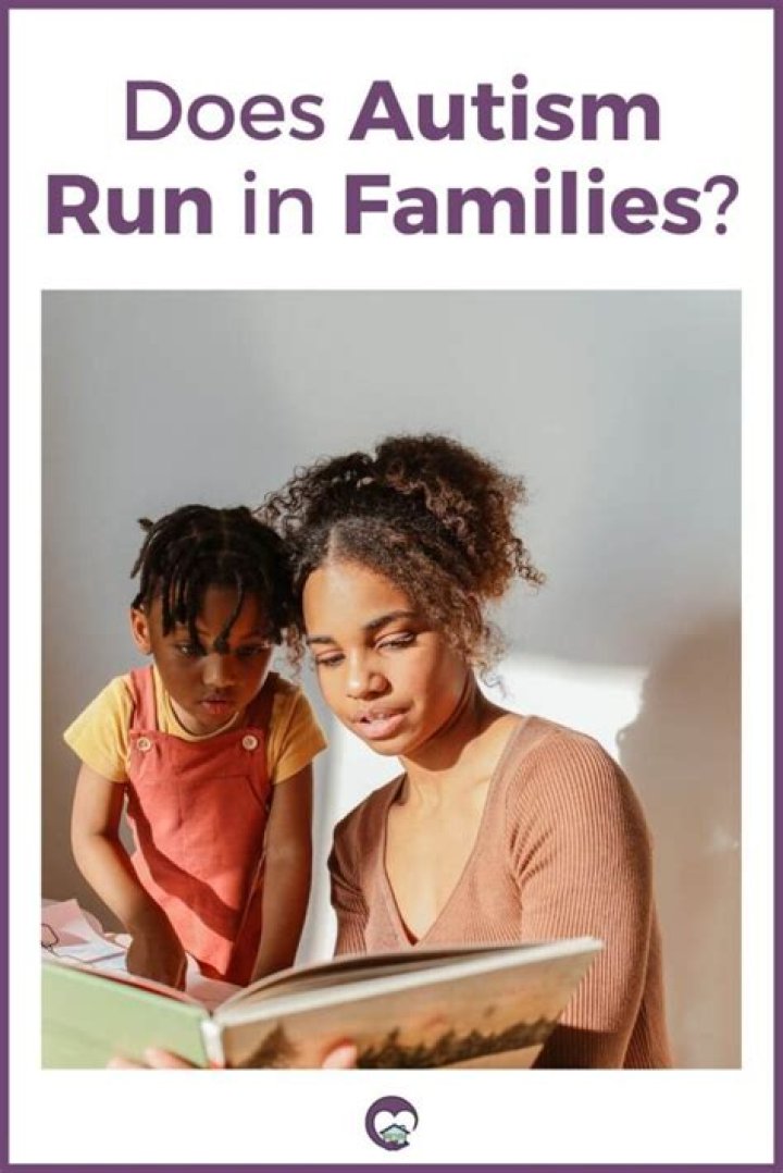 How does autism run in families?