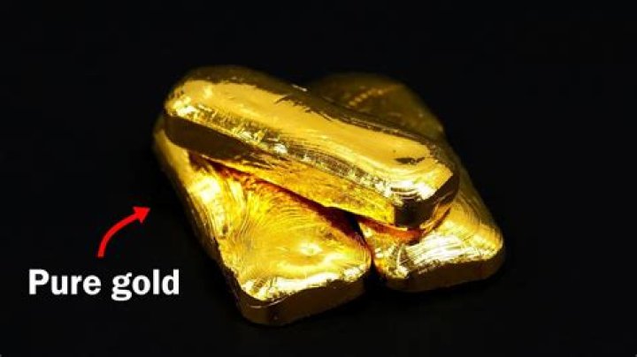 How does pure gold look like?
