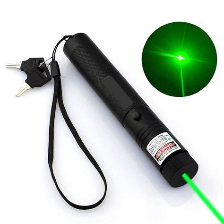 How far can a green laser pointer go?