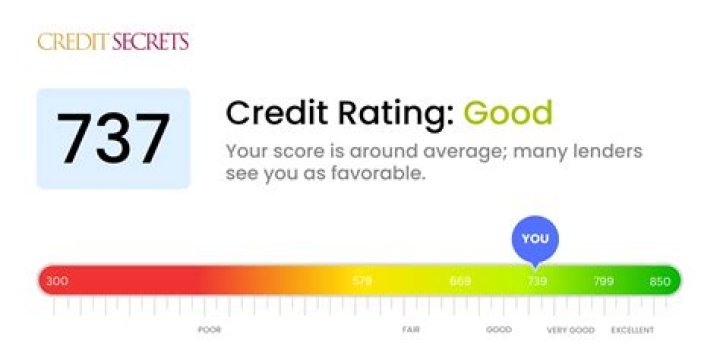 HOW Good IS 737 as a credit score?