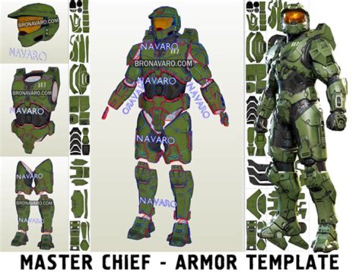 How heavy is Master Chief's Armour?