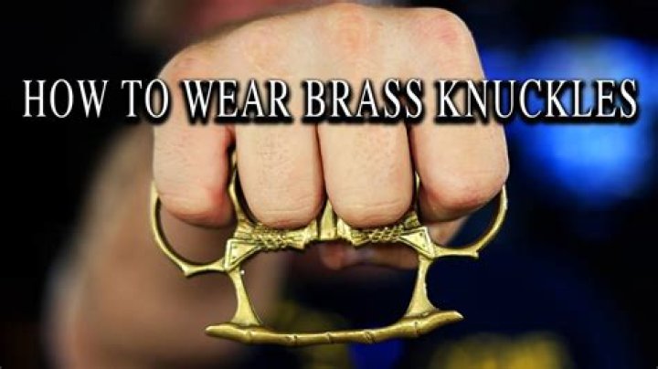 How heavy should brass knuckles be?