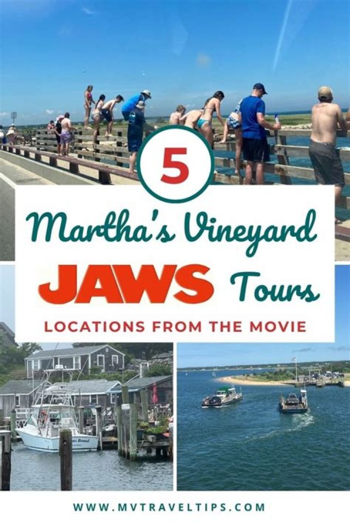How high is the Jaws bridge in Martha's Vineyard?
