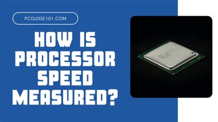 How important is processor speed?
