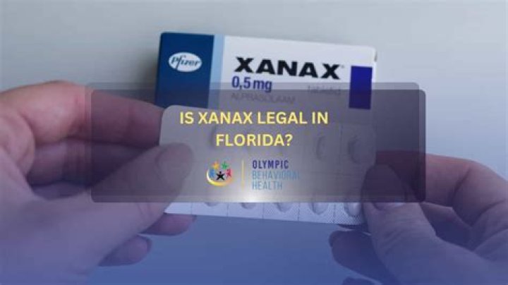 How is Xanax legal?