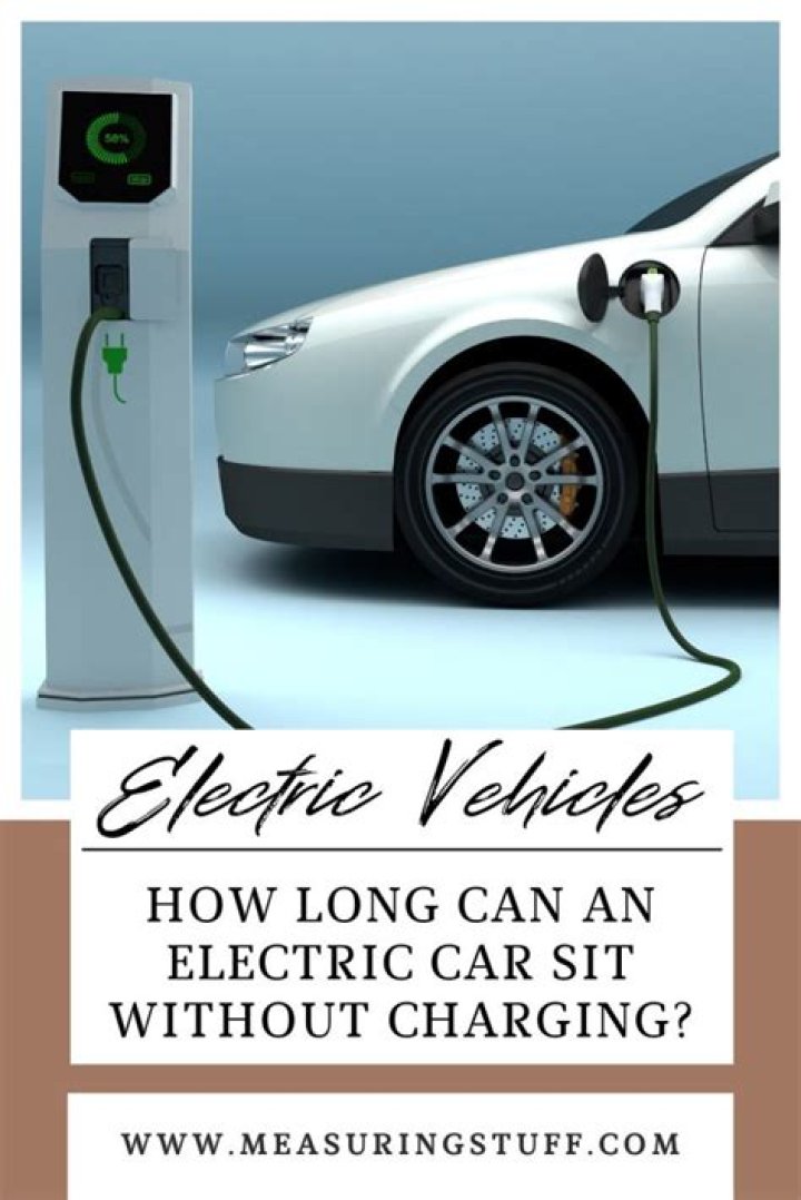 How long can an electric car sit without charging?