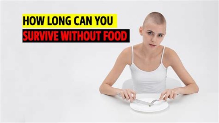 How long can an obese person live without food?