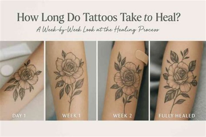 How long do tattoo brows take to heal?