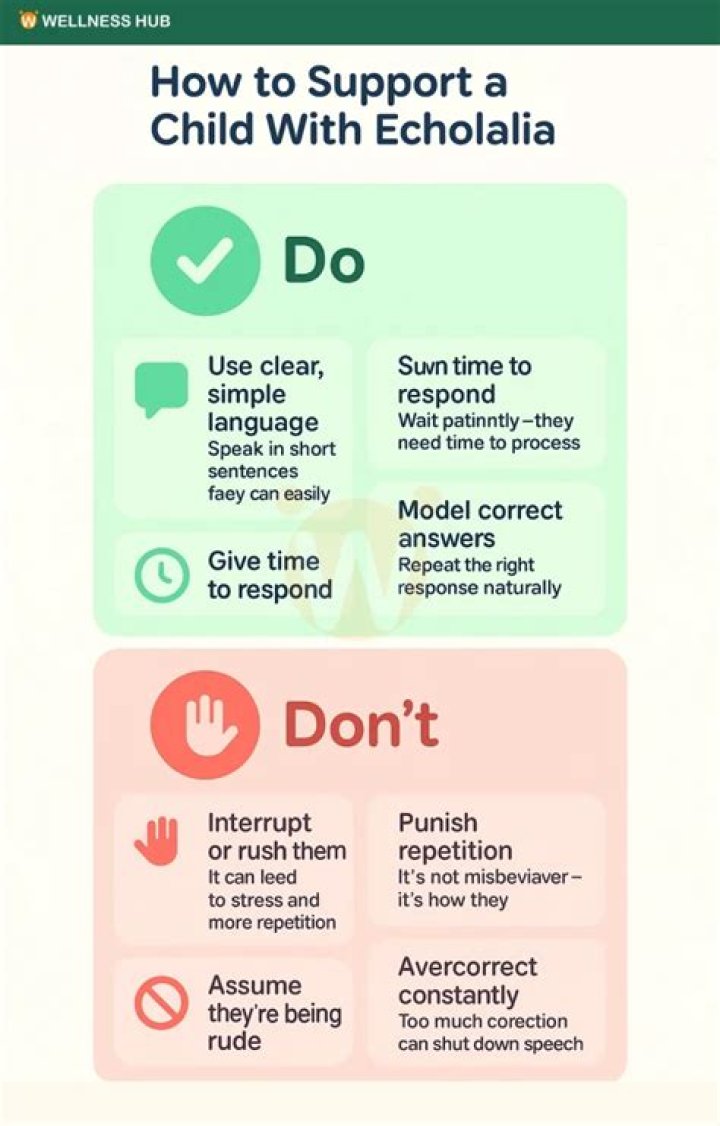 How long does echolalia last?