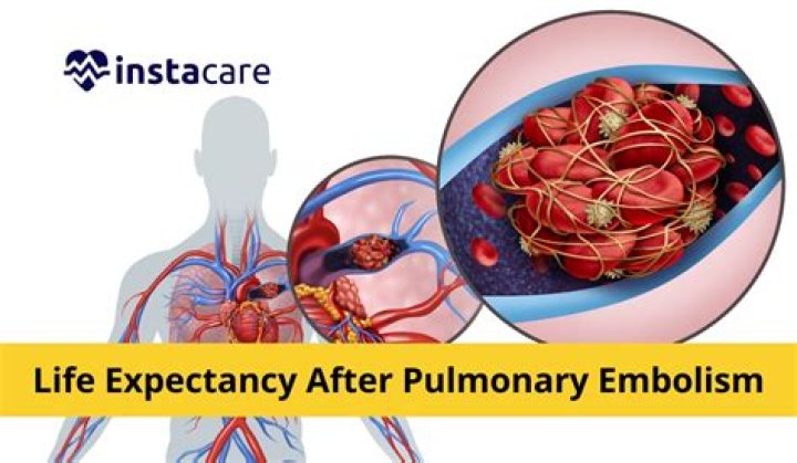 How long does it take lungs to heal after pulmonary embolism?
