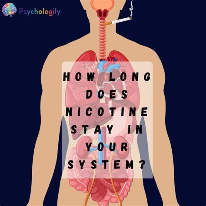 How long does nicotine stay in your blood after vaping?