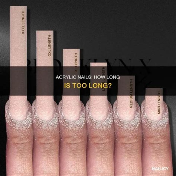 How long should you leave acrylic nails on?