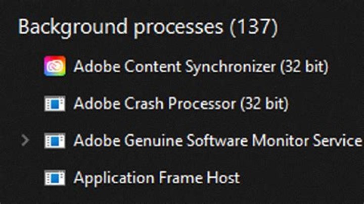 How many background processes is normal Android?