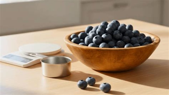 How many carbs are in a cup of blueberries?