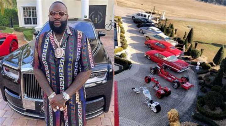 How many cars does Rick Ross own?