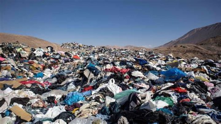 How many clothes end up in landfills?