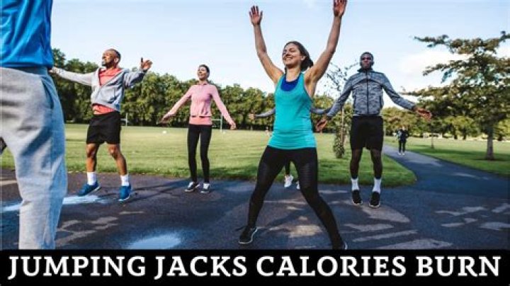 How many jumping jacks burn 300 calories?