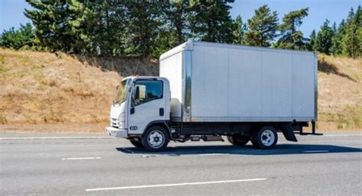 How many miles can a box truck driver go in one day?