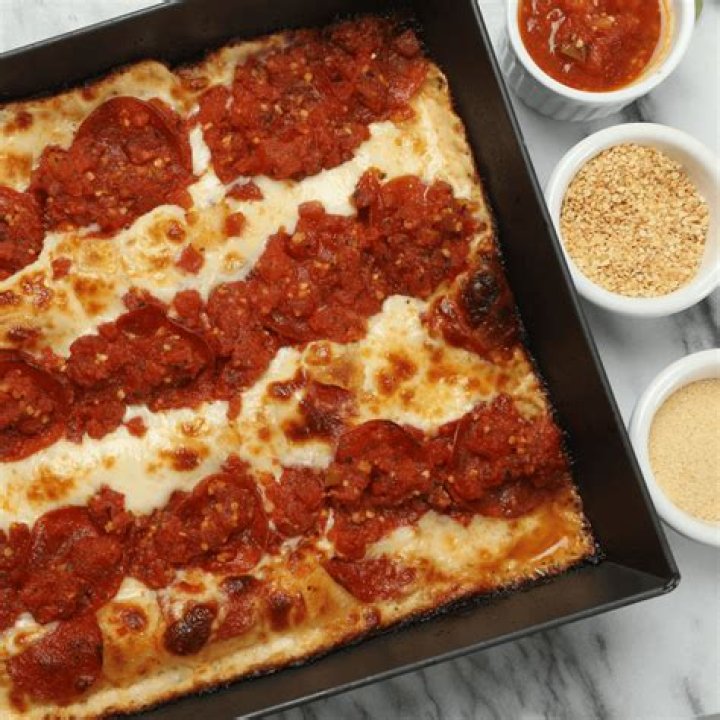 How many people does a Detroit-style pizza serve?