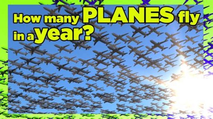 How many planes fly in a day?